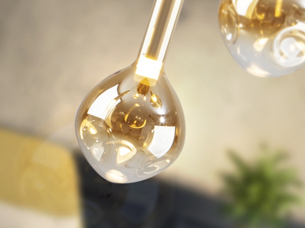 Essenza Люстра 1L - черный-золотой от интернет-магазина IDODOM.RU