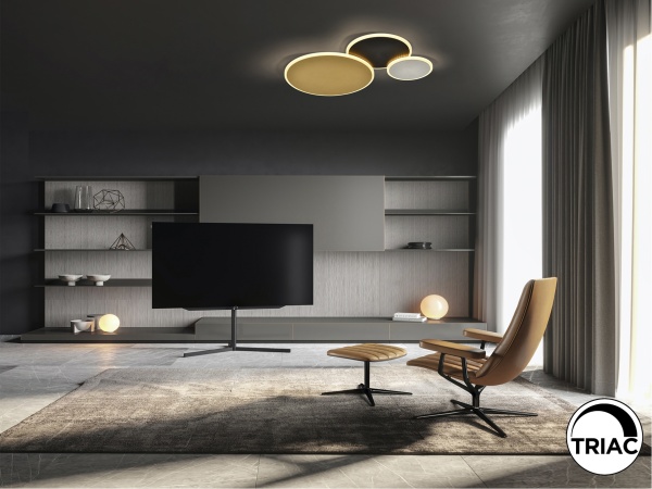 Umbra Потолочный светильник черный/золотой/белый от интернет-магазина IDODOM.RU