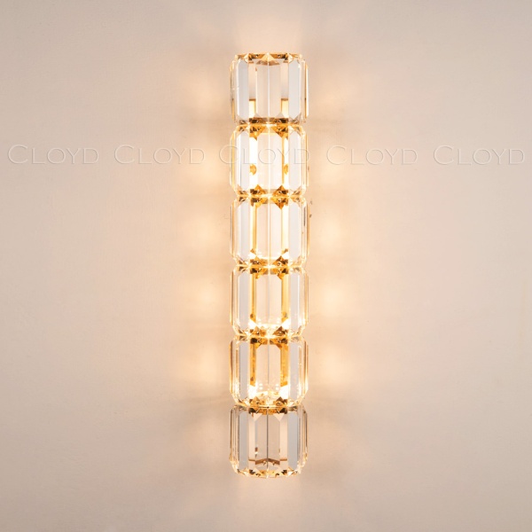 Бра Cloyd ORDINAL-F W5 / выс. 46 см - золото (арт.20297) от интернет-магазина IDODOM.RU