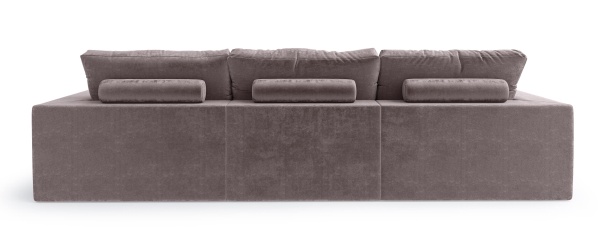 Диван Элизиум прямой трехместный - Эконом микровелюр