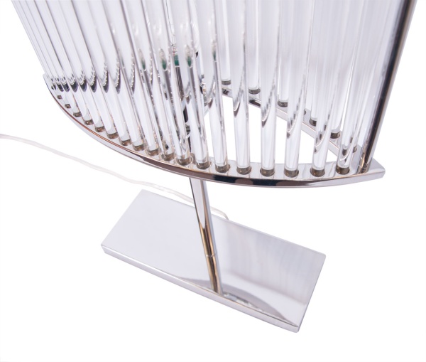 Настольная лампа Cloyd BRIGANTINE T1 / выс. 42 см - хром (арт.30052) от интернет-магазина IDODOM.RU