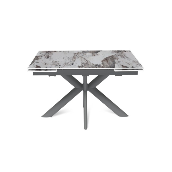 Стол раскладной Strong (120+30+30), керамика глянцевая Pandora от интернет-магазина IDODOM.RU