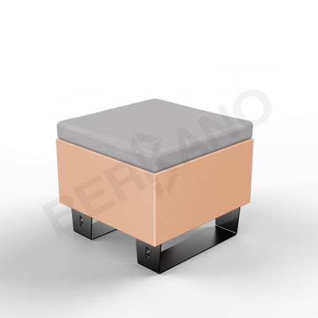 Скамейка Brick 60 Terracotta, Gray