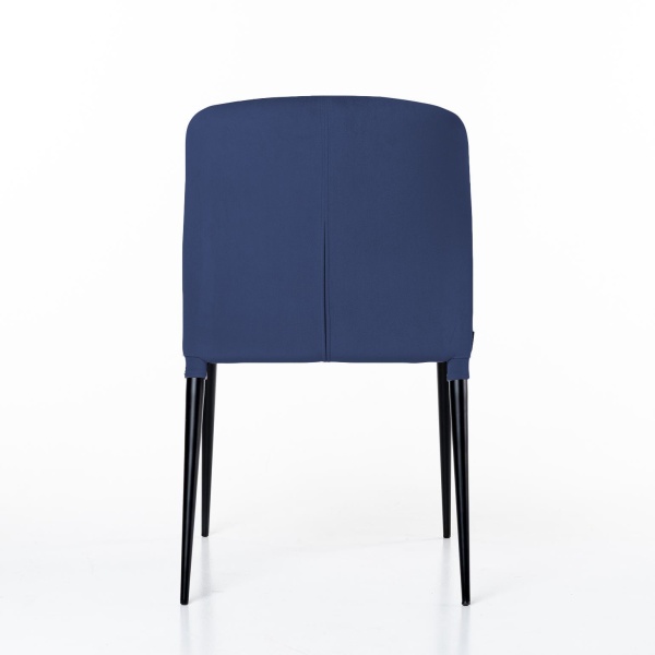 Стул Albert (Альберт), бархат синий 29 от интернет-магазина IDODOM.RU