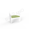 Кресло Oasis Snow White, Green