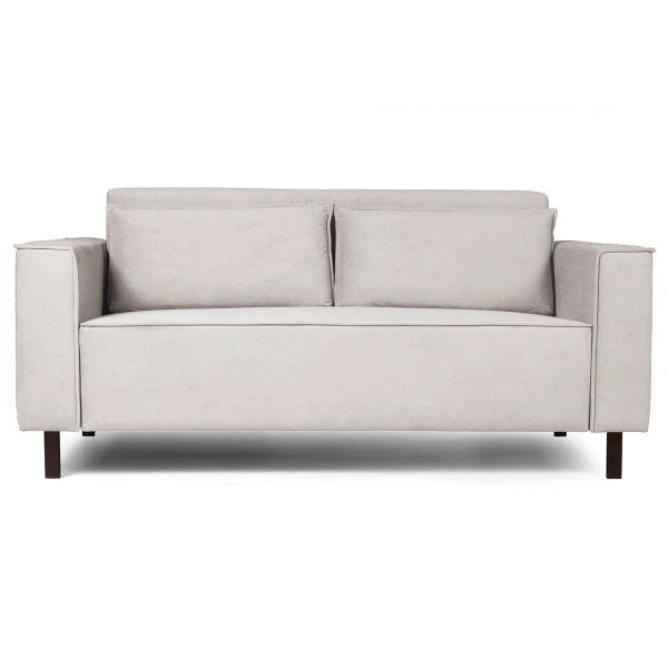 Club диван-кровать прямой, велюр Frost silver от интернет-магазина IDODOM.RU