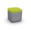 Пуф Grace графитового цвета, аксессуар зеленого цвета