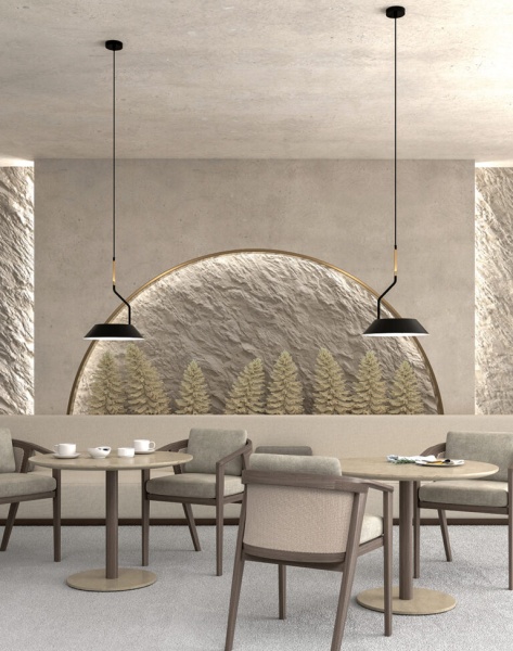 Подвесной светильник Aider матовая латунь от интернет-магазина IDODOM.RU