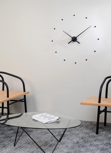 Часы Oj Black 80 см (черный) от интернет-магазина IDODOM.RU