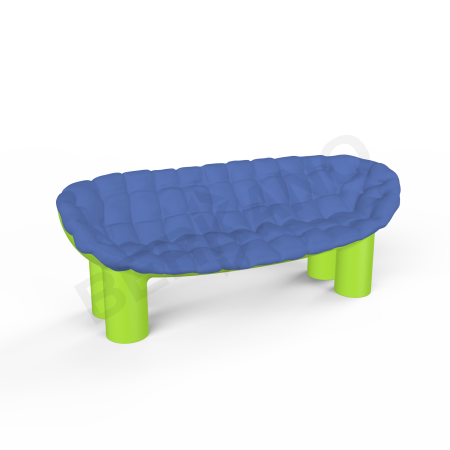 Диван SLON Spring Green, Navy
