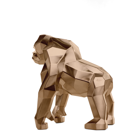 Горилла.   Финиш: Обжиг. Цвет: Золото. от интернет-магазина IDODOM.RU