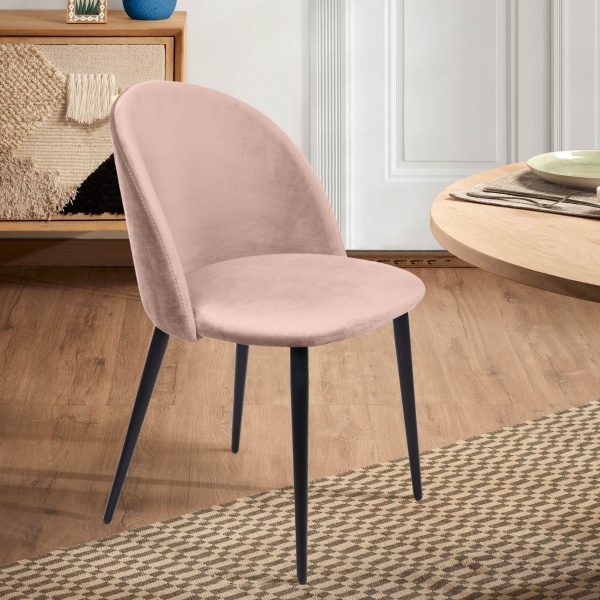 Стул Thomas, бархат бежевый 5 от интернет-магазина IDODOM.RU