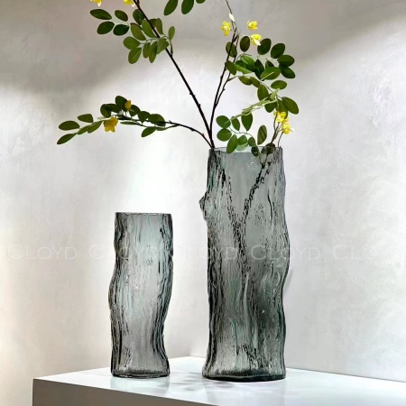 Ваза Cloyd арт.50131 / выс. 31 см - дымчатое стекло / серия 1620 от интернет-магазина IDODOM.RU