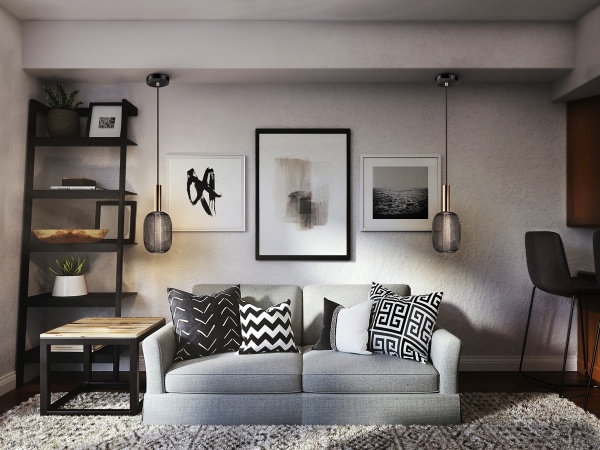 Подвесной светильник Micron1L золотой/черный от интернет-магазина IDODOM.RU