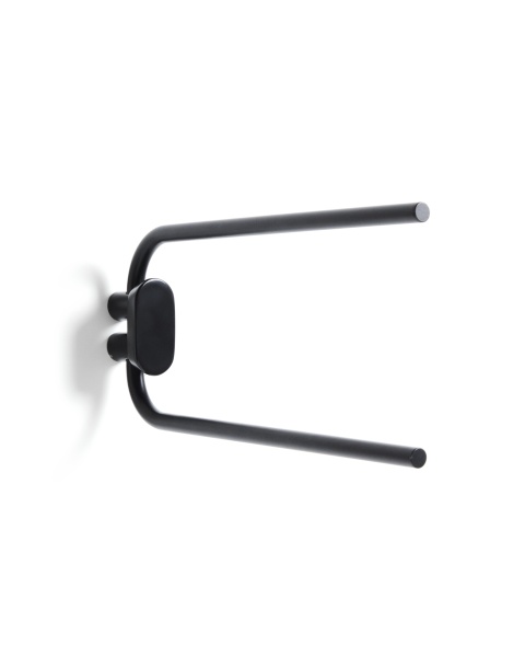 Вешалка для полотенец Arely из черного металла от интернет-магазина IDODOM.RU