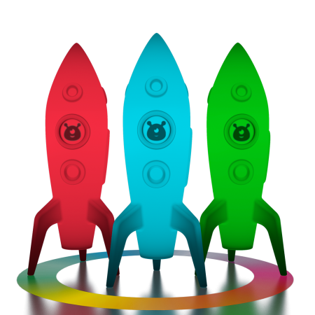 Светильник Rocket с RGB подсветкой