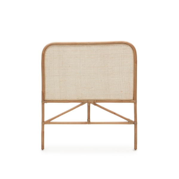 Quiterie Изголовье из ротанга с натуральной отделкой 90 см от интернет-магазина IDODOM.RU