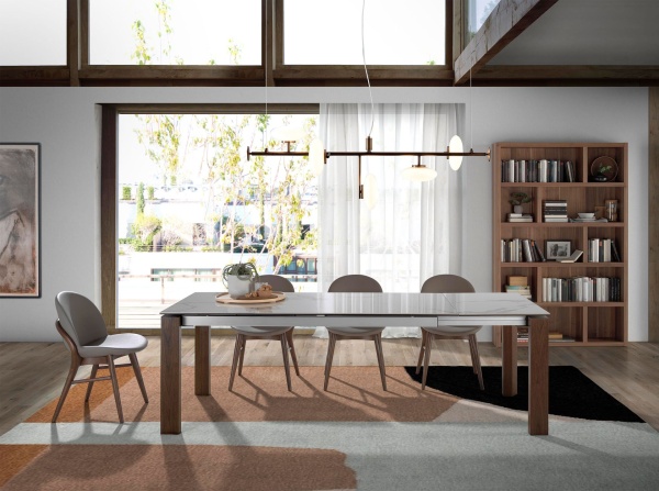 Стеллаж GOB-N5402-3 /3180 из орехового дерева от интернет-магазина IDODOM.RU