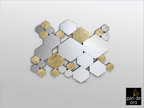 Зеркало Nadia золотое от интернет-магазина IDODOM.RU