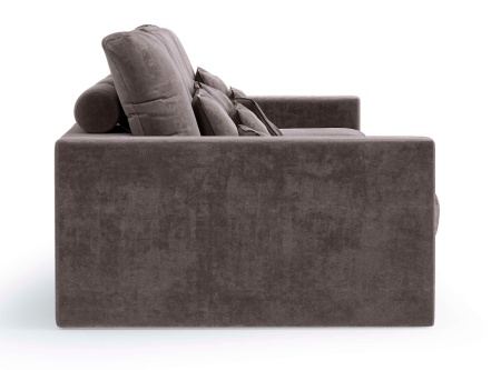 Диван Элизиум прямой двухместный - Оксфорд искусственная замша