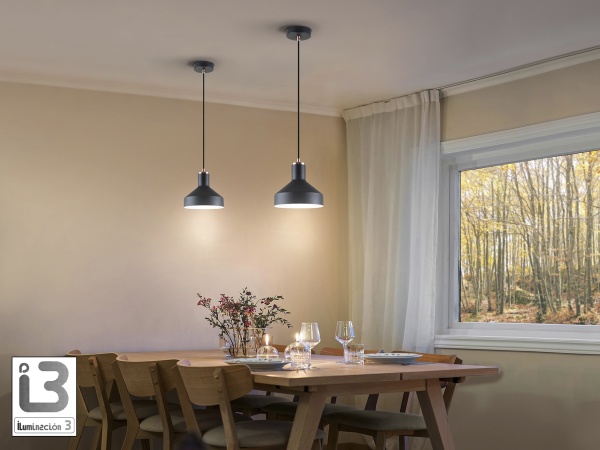 Irias Подвесной светильник 1L черный-медный от интернет-магазина IDODOM.RU