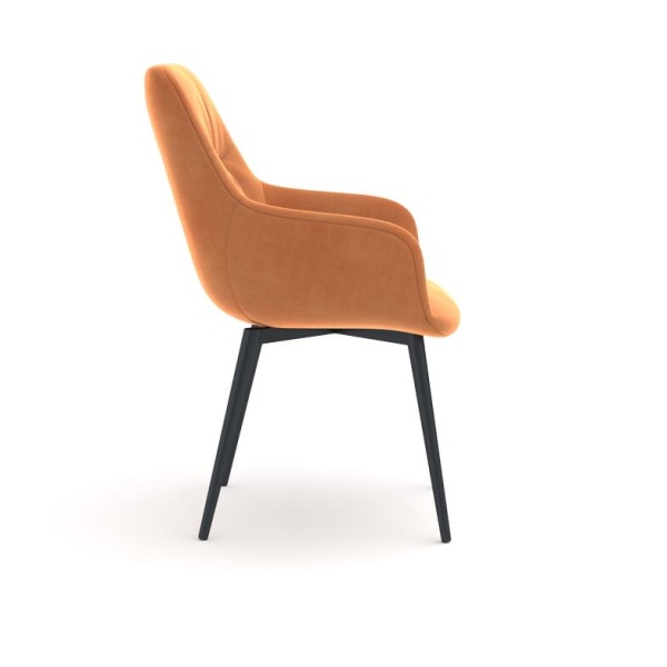 Стул Jordan поворотный 360 градусов, велюр Frost fox от интернет-магазина IDODOM.RU