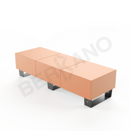 Скамейка Brick 180 Terracotta