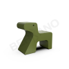 Стул собака-пазл Duke Olive Green