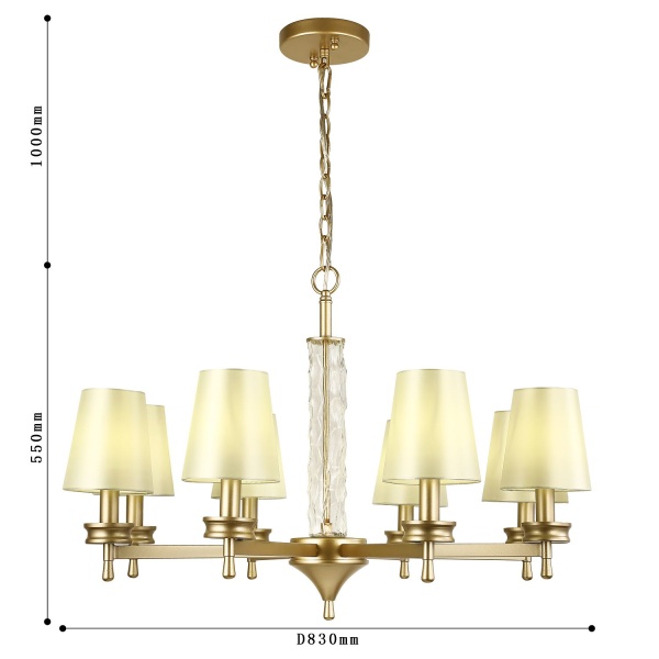 Подвесная люстра Hefestos от интернет-магазина IDODOM.RU