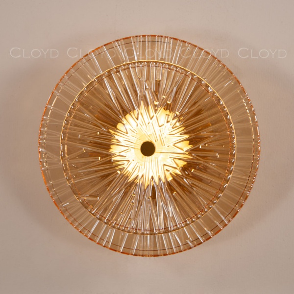 Бра Cloyd HELION-D W1 / Ø20 см - латунь (арт.20307) от интернет-магазина IDODOM.RU