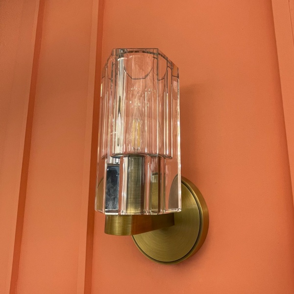 Бра Cloyd GONNER W1 / выс. 25 см - латунь (арт.20199) от интернет-магазина IDODOM.RU