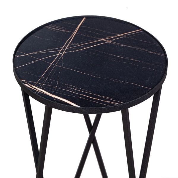 Журнальный столик Stone 01, керамика черная (арт.001.А001.A07) от интернет-магазина IDODOM.RU