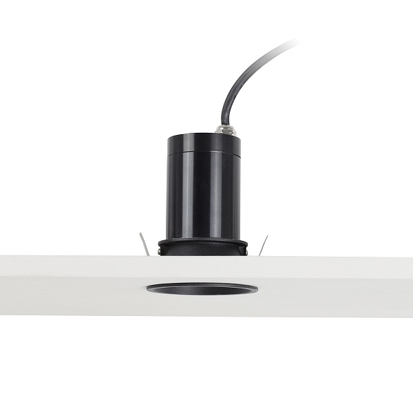 Встраиваемый светильник Fresh черный от интернет-магазина IDODOM.RU