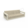 Диван Quarter lounge с подушками бежевого цвета, аксессуар бежевого цвета