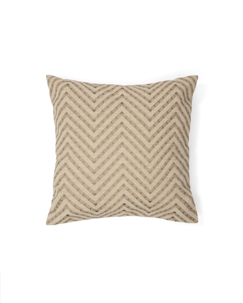 Olea Чехол на подушку из хлопка, бежевый, 50 x 50 см от интернет-магазина IDODOM.RU