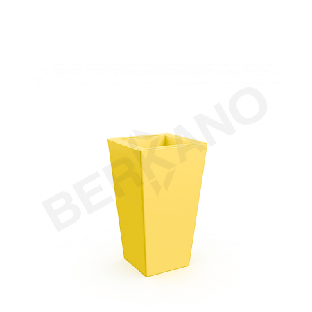 Кашпо Trapezio 70V Yellow