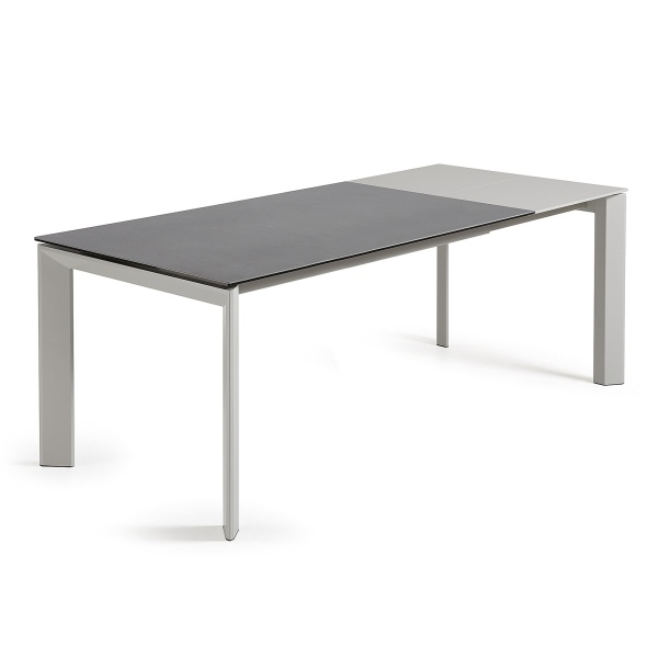 Стол Atta 160 (220) x90 серый керамический от интернет-магазина IDODOM.RU