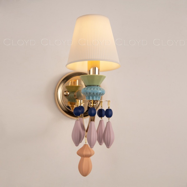 Бра Cloyd LOTTIE-A W1 - цветная керамика (арт.20292) от интернет-магазина IDODOM.RU