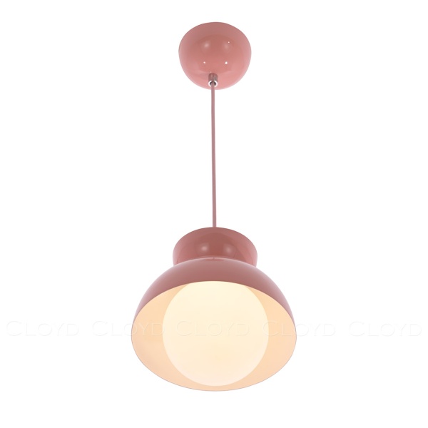 Подвесной светильник Cloyd ERMA-A P1 / Ø20 см - коралловый (арт.11340) от интернет-магазина IDODOM.RU