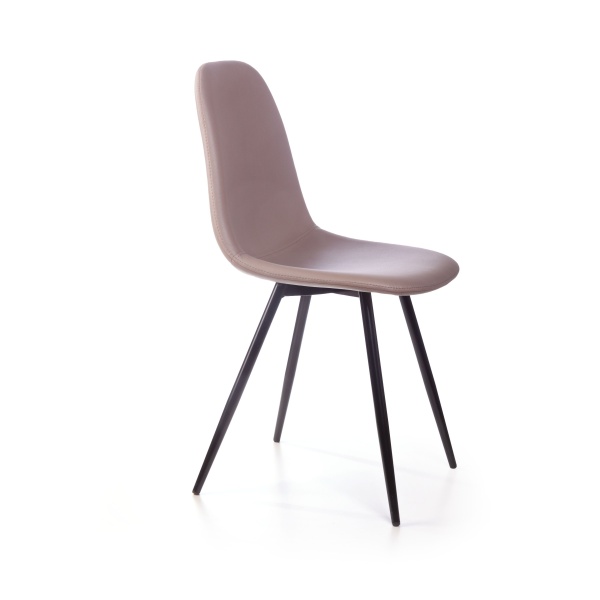 Стул Тед, нанокожа Palermo 02, бежевый от интернет-магазина IDODOM.RU