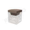 Сиденье для Icelandic Cube кофейного цвета