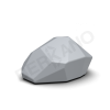 Светильник Polystone 45 серого цвета