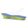 Шезлонг Quaro с подушками Spring Green, Navy