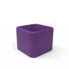 Кашпо Cubo 50 сиреневого цвета