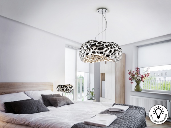 Подвесной светильник Narisa Ø47 5L хром от интернет-магазина IDODOM.RU