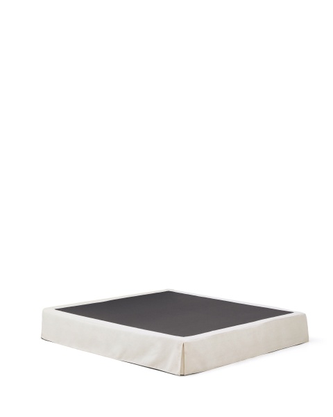 Основание кровати Jaira со съемным чехлом из белого шенилла для матраса 180 х 200 см от интернет-магазина IDODOM.RU