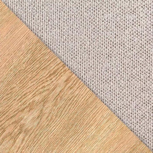 Стул барный Viggo, дуб натуральный, ткань, серый от интернет-магазина IDODOM.RU