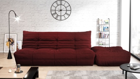 Пуф ДеФранс™️ 90/90 - Хеппи велюр