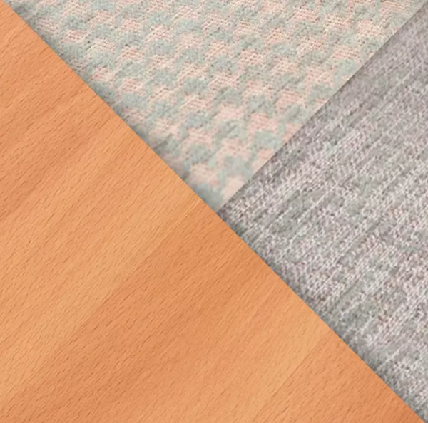 Полукресло Ludvig, бук натуральный, ткань, голубой от интернет-магазина IDODOM.RU