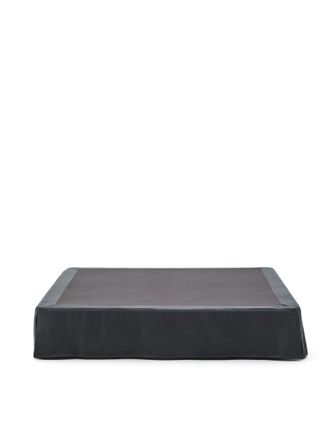 Jaira Основание кровати антрацитового цвета со съемным чехлом для матраса 160 х 200 см от интернет-магазина IDODOM.RU